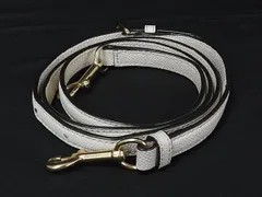 COACH コーチ レザー  バッグ用 ショルダーストラップ 斜め掛け 肩掛け アイボリー系 GB3419