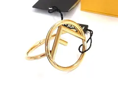 ■新品■未使用■ FENDI フェンディ エフイズ バングル アクセサリー レディース ゴールド系 FV7322