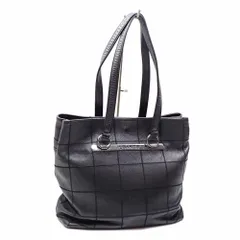 シャネル(Chanel) シャネル トートバッグ チョコバー レディース ブラック ソフトキャビアスキン