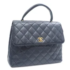 シャネル(Chanel) シャネル ハンドバッグ マトラッセ レディース ブラック 黒 キャビアスキン A12397 本革 ココマーク