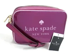 ■新品同様■ kate spade ケイトスペード KJ054 オー スナップ ミニ カメラバッグ パテントレザー ショルダーバッグ ピンク系 BP7894