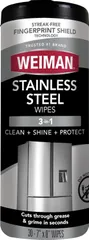Weiman Stainless Steel Wipes アメリカ生まれ ステンレス・クリーナー 30枚入り