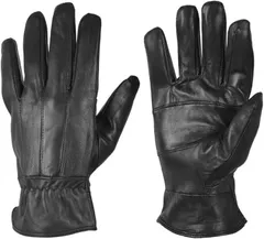 株式会社カツト ラム革 手袋 ラムレザー手袋 冬用手袋 羊革 シープスキン 本革 革手袋 おしゃれな手袋 黒 ビジネス カジュアル メンズ 紳士 スーツ 暖かい 防寒 (TB-006,  L)