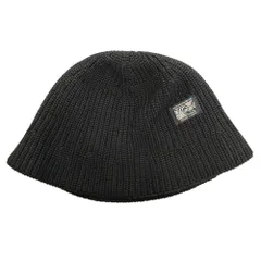 KANGOL カンゴール Washed Knit Bucket ウォッシュド ニット バケットハット K3698 F ブラック メンズ