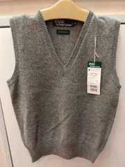 M17　ラルフローレン　Ralph Lauren　子供服　トップス　ベスト　新古品　タグ付き　状態良好　140