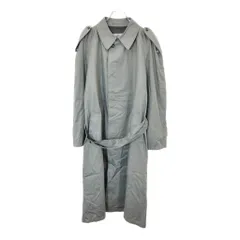 90年代 カナダ製 Aquascutum アクアスキュータム バルマカーンコート グレー(メンズ M相当)中古 古着 X2585