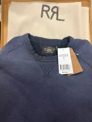 RRL(ダブルアールエル) ガーメントダイ フレンチテリー スウェット シャツ