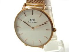 ■Working Condition■Excellent Condition■ Daniel Wellington F32R01 SS Quartz 3 ATM Water Resistant Watch Gold Tone DL7325