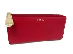 ■美品■ Paul Smith ポールスミス レザー ラウンドファスナー 長財布 ウォレット 札入れ 小銭入れ カード入れ ボルドー系 DL6469