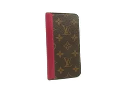 LOUIS VUITTON ルイヴィトン M68685 モノグラム フォリオ iPhone X/XS 対応 アイフォンケース スマホケース ブラウン系 DL2204