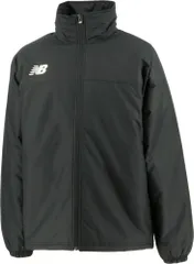 ニューバランス New Balance サッカー パデットジャケット メンズ ウェア アウター 上着 防寒 保温 中綿 練習 ロゴ 移動 部活 トレーニング 秋 冬 ランニング ウォーキング トレーニング  JMJF1421 BK ブラック