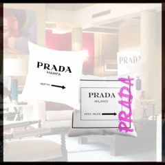 ゴシップガールPRADA/Gossiop girl/クッション2点SET - メルカリ