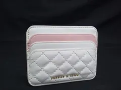 CHARLES & KEITH チャールズアンドキース レザー カードケース カード入れ 名刺入れ パスケース レディース アイボリー系 DL5138