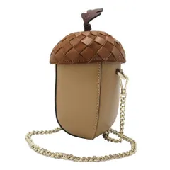 【新品】ケイトスペード バッグ ショルダーバッグ kate spade NEW YORK テイク ア ハイク 3D エイコーン どんぐり チェーンショルダー クロスボディ 斜め掛け KL918 200 (ブラウン マルチ) アウトレット レディース