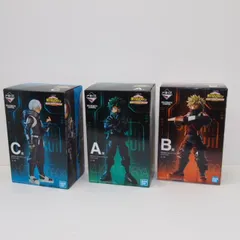 一番くじ 僕のヒーローアカデミア THE MOVIE A,B,C賞 3種セット MASTERLISE EMOVING フィギュア ∴WH5895