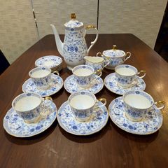 ナルミ ミラノ コーヒーカップ&ソーサー2客とシュガーポット セット