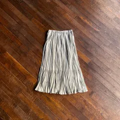 Modern AMERICAN HOLIC Washer Pleated Skirt / Adult Casual Mint Green Easy Care Free Size