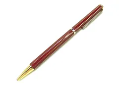 GIVENCHY ジバンシィ ツイスト式 ボールペン 筆記用具 文房具 ステーショナリー ボルドー系×ゴールド系 DL3807のサムネイル