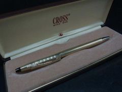 ✨CROSS 14KT 旧ロゴ ボールペン✨ - メルカリ