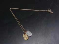 COACH コーチ ラインストーン タグ ネックレス ペンダント アクセサリー レディース ゴールド系×シルバー系 DL2845