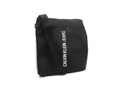 CALVIN KLEIN JEANS カルバンクラインジーンズ ナイロン クロスボディ サコッシュ ショルダーバッグ 斜め掛け ブラック系 DK9738
