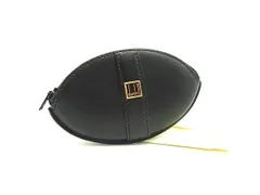 ■極美品■ dunhill ダンヒル レザー コインケース コインパース 小銭入れ ブラック系 DK9686