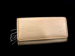 LOUIS VUITTON ルイヴィトン M6382J エピ ミュルティクレ4 4連 キーケース 鍵入れ レディース メンズ アイボリー系 DK8939