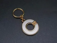 ■美品■ dunhill ダンヒル バッグチャーム キーホルダー メンズ シルバー系×ゴールド系 DK9564