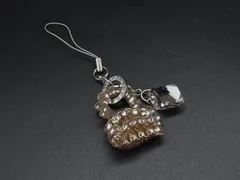 ■美品■ ANTEPRIMA アンテプリマ PVCワイヤー バッグモチーフ キーホルダー バッグチャーム レディース シルバー系 DK9598