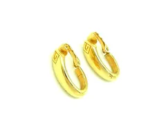 ■美品■ GIVENCHY ジバンシィ ヴィンテージ クリップ式 イヤリング アクセサリー レディース ゴールド系 DK9607