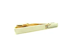■美品■ GIVENCHY ジバンシィ ネクタイピン タイクリップ アクセサリー メンズ シルバー系×ゴールド系 DK9636のサムネイル