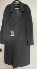 24/7シリーズ ダブルブレスト チャコール コート