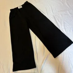 シーイン　SHEIN EZwear  ワイドパンツ  ブラック XS（S相当