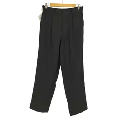 ユニクロシー UNIQLO：C タックワイド テーパード パンツ メンズ  10