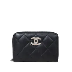 【中古・未使用品】シャネル  CHANEL  ラムスキン  マトラッセ  ココスター  コインケース  AP3728/AT251026