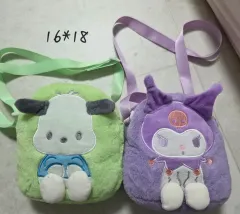 未使用 子供 キャラクター バッグ (ポチャッコ サンリオ) セット