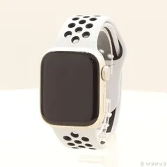 ソフマップ 〔中古品〕 Apple Watch Series 7 Nike GPS 41mm スターライトアルミニウムケース ピュアプラチナム／ブラックNikeスポーツバンド【344】