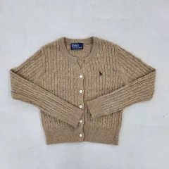 実寸確認 ポロラルフローレン ニット カーディガン 0126J1