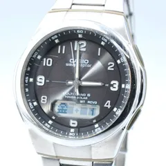 CASIO カシオ WVA-M600 wave ceptor ウェーブセプター Watch タフソーラー ソーラー電波時計 Men's メンズ 稼働品 クリーニング済み