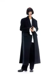 ロング ブラック オーバーサイズ コート