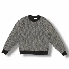 参考上代22000円 marka RAGLAN CREW NECK ラグランクルーネック スウェット トレーナー マーカ M25C15CS02C BLACK×IVORY 4 （8177M）のサムネイル