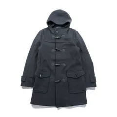 BARNEYS NEW YORK ダッフルコート XL グレー ウール トグルボタン フード付き
