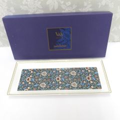 NIKKO ニッコー 食器 V&A ヴィクトリア&アルバート博物館 ウィリアム・モリス 34cm長角皿 EVENLODE イーヴンロード 箱有