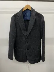 ラ カテネッラ ウール100% ヘリンボーン ジャケット