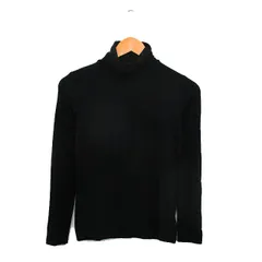 ロートレアモン LAUTREAMONT カットソー Tシャツ 長袖 タートルネック シンプル 1 ブラック 黒 /KT33