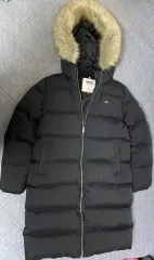 TOMMY JEANS トミー ジーンズ レディース ダウンジャケット ロング丈
