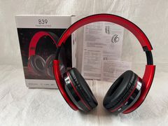 B39ワイヤレスヘッドホン レッド