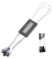 Ortarco キーキャッププラー メカニカルキーボード用 ステンレススチール キーキャップリムーバーツール 固定キーボード ブラック 