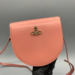 267000225 ヴィヴィアン・ウエストウッド クロスバック ピンク