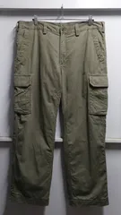 Eddie Bauer “IDEAL Zipper” 裏地フランネル カーゴパンツ W38 L30